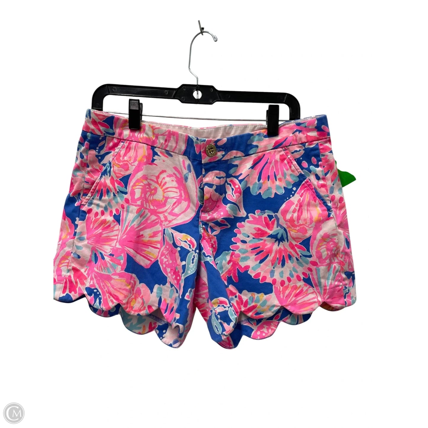 Shorts Designer By Lilly Pulitzer In Blue & Pink, Size: 8