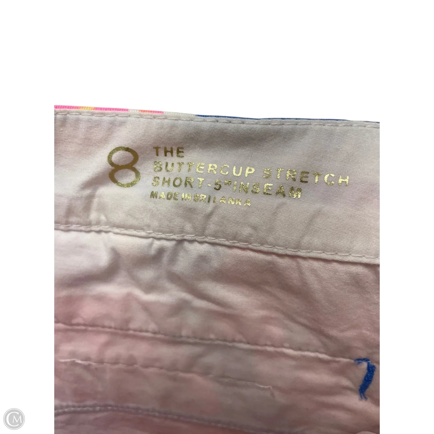 Shorts Designer By Lilly Pulitzer In Blue & Pink, Size: 8