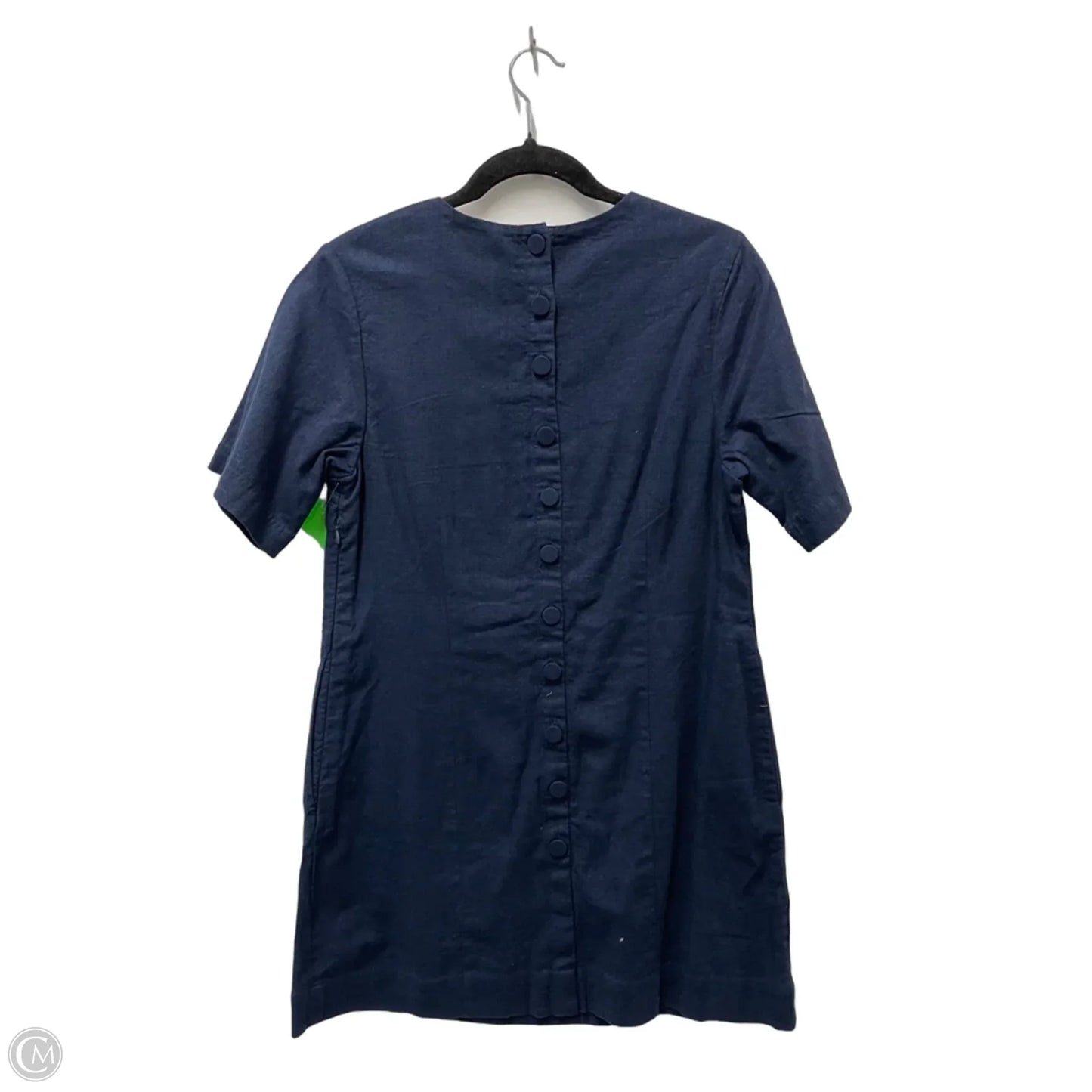 Dress Casual Short By Abercrombie And Fitch In Navy, Size: Mp