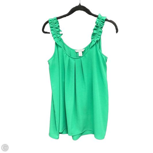 Blouse Sleeveless By London Times In Green, Size: M