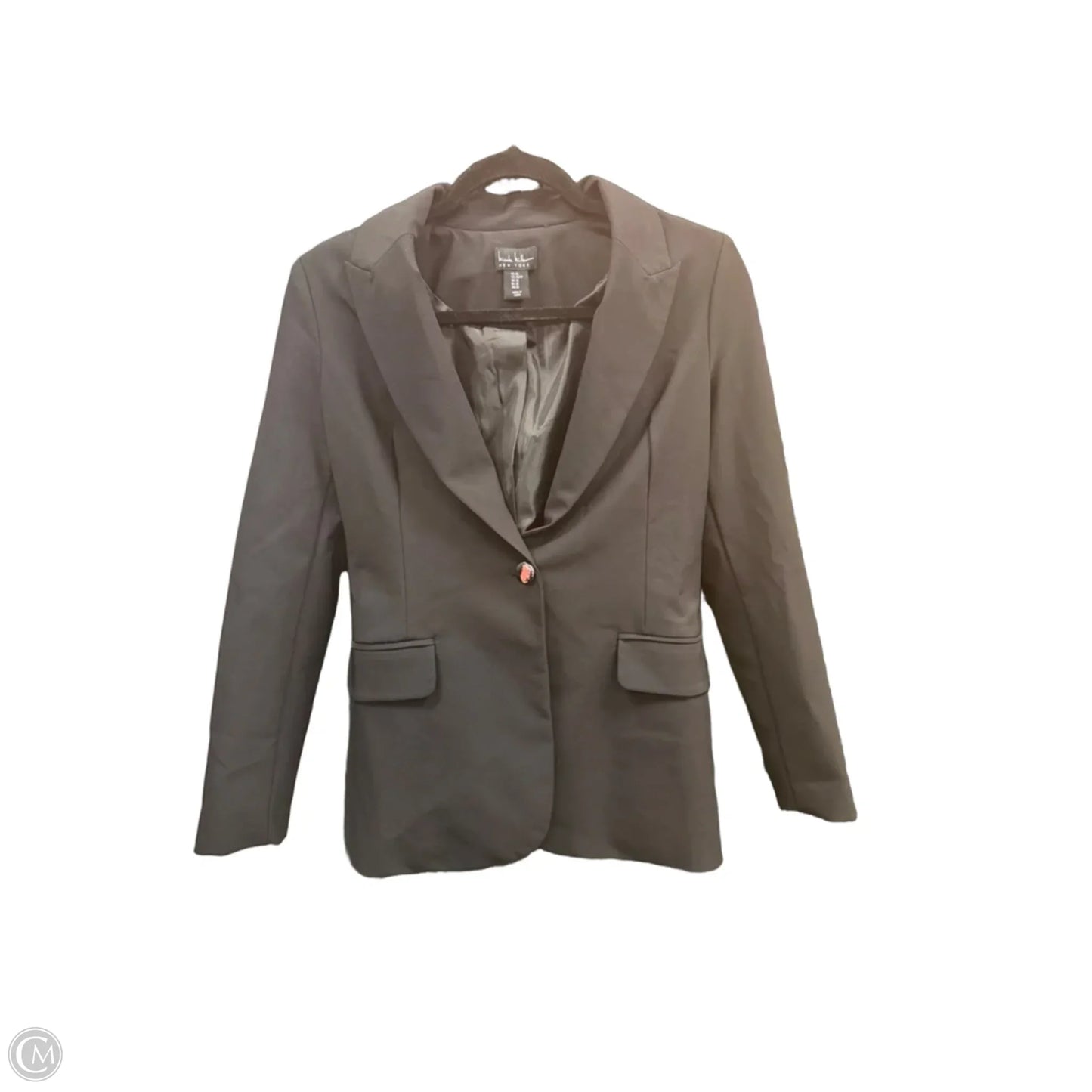 Blazer By Nicole Miller In Black, Size: Xs