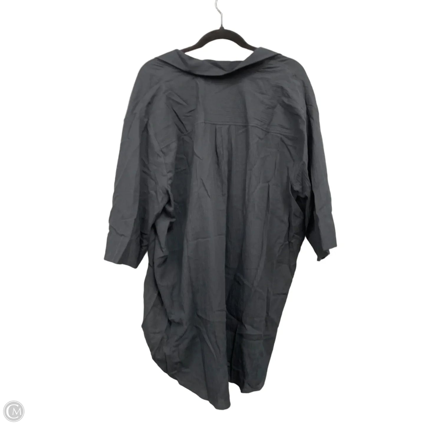 Tunic Short Sleeve By J. Crew In Black, Size: L