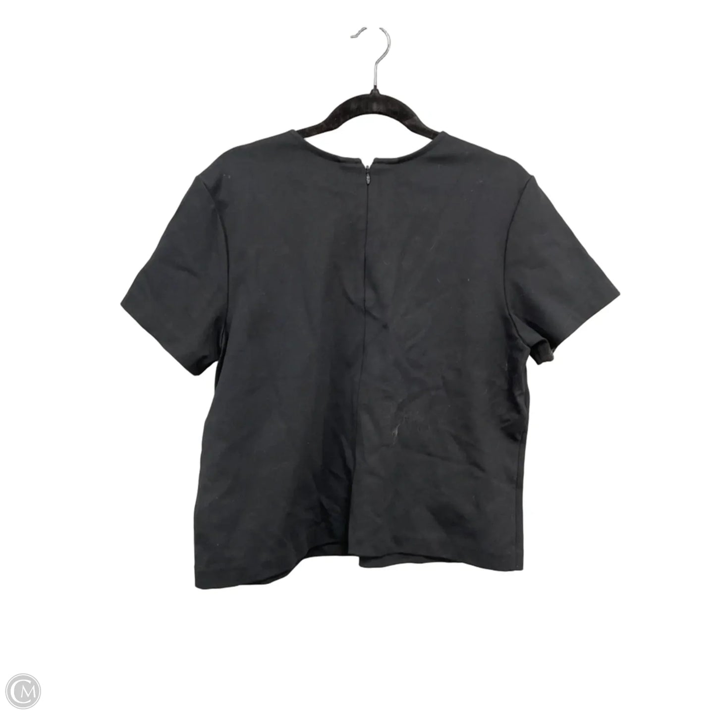 Top Short Sleeve By Everlane In Black, Size: Xl