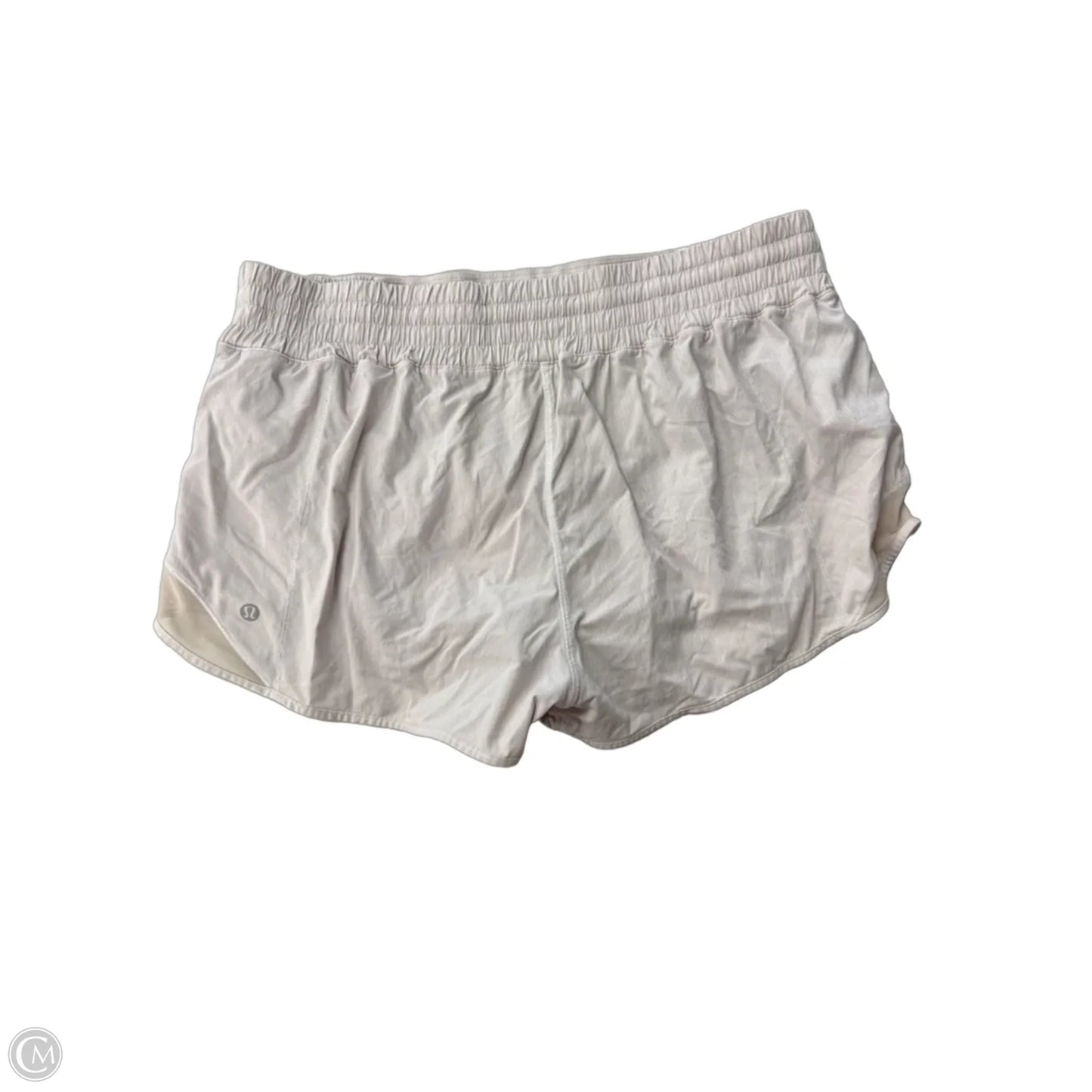 Athletic Shorts By Lululemon In Taupe, Size: Xl