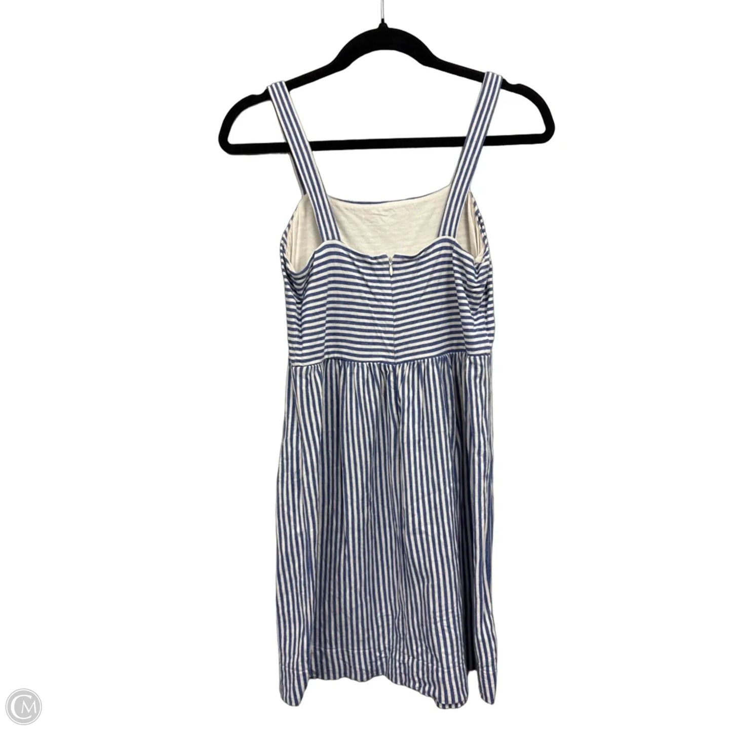 Dress Casual Short By Loft In Blue & White, Size: Xsp