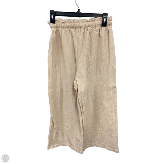 Pants Linen By Shein In Tan, Size: Mp