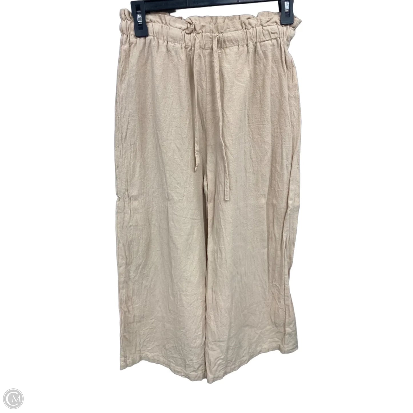 Pants Linen By Shein In Tan, Size: Mp