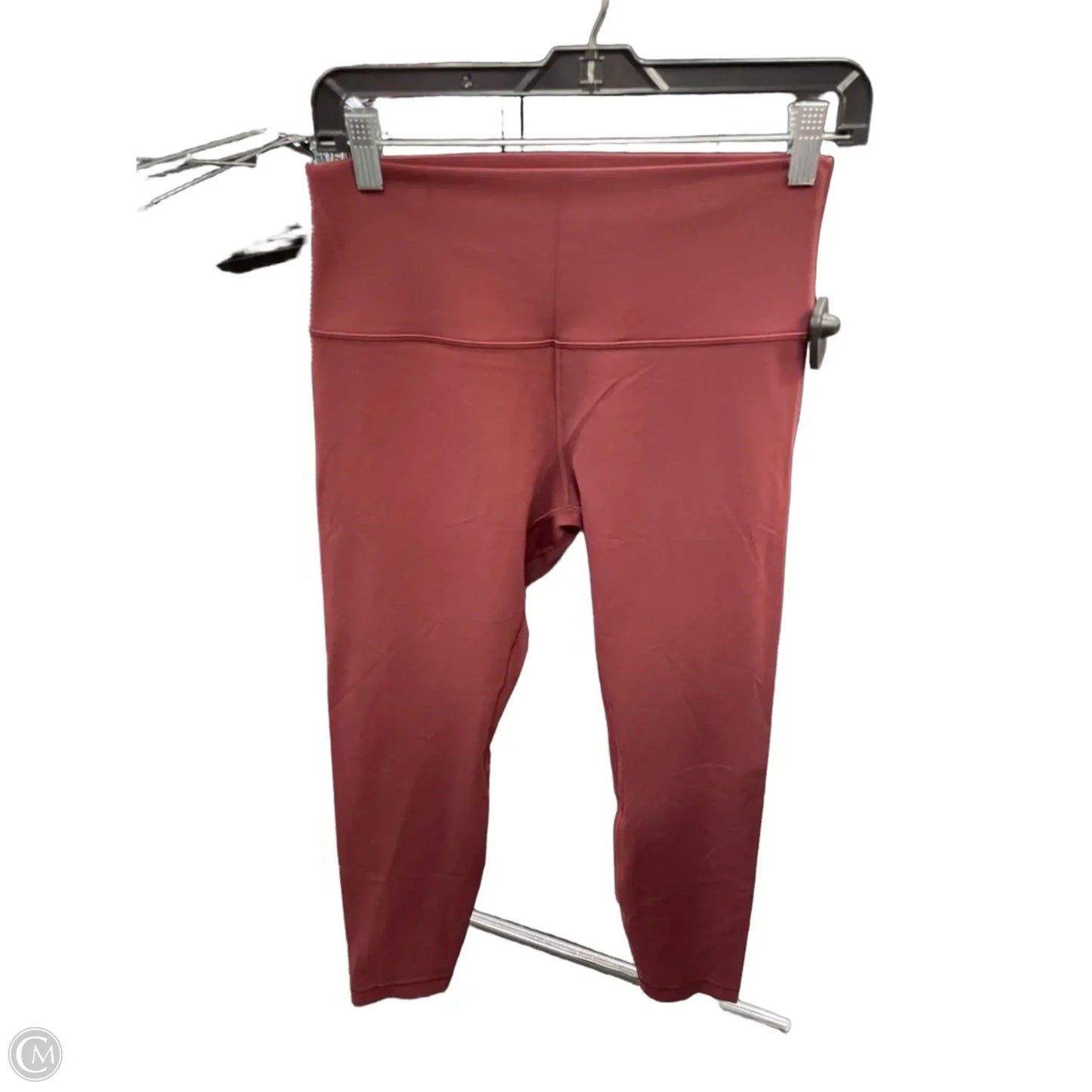 Athletic Pants By Lululemon In Maroon, Size: Xl