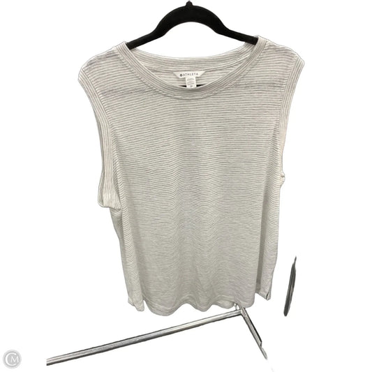 Athletic Tank Top By Athleta In Grey, Size: 2x