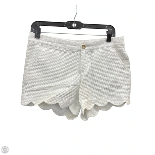 Shorts Designer By Lilly Pulitzer In White, Size: 4