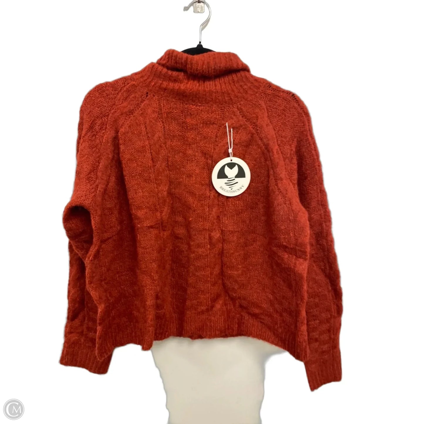 Sweater By Clothes Mentor In Red, Size: M