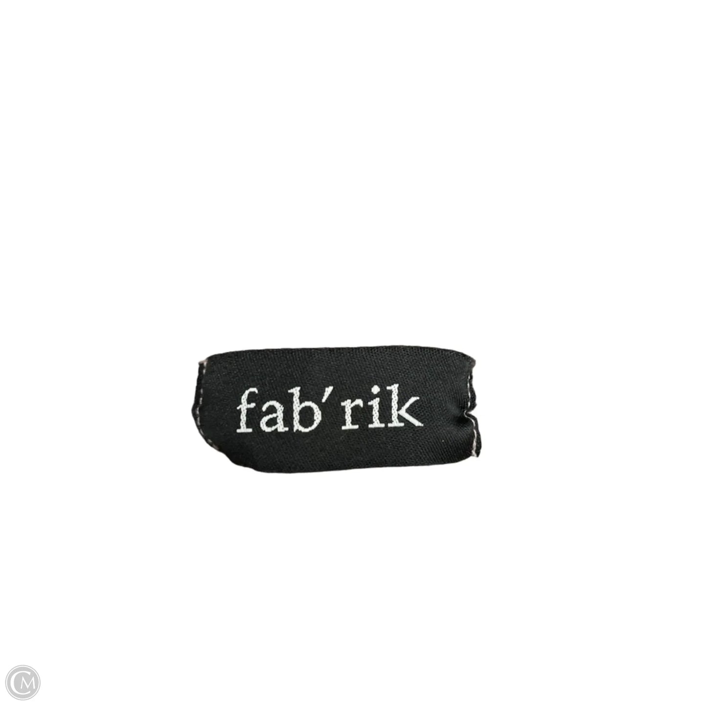 Top Long Sleeve By Fabrik In Beige, Size: M