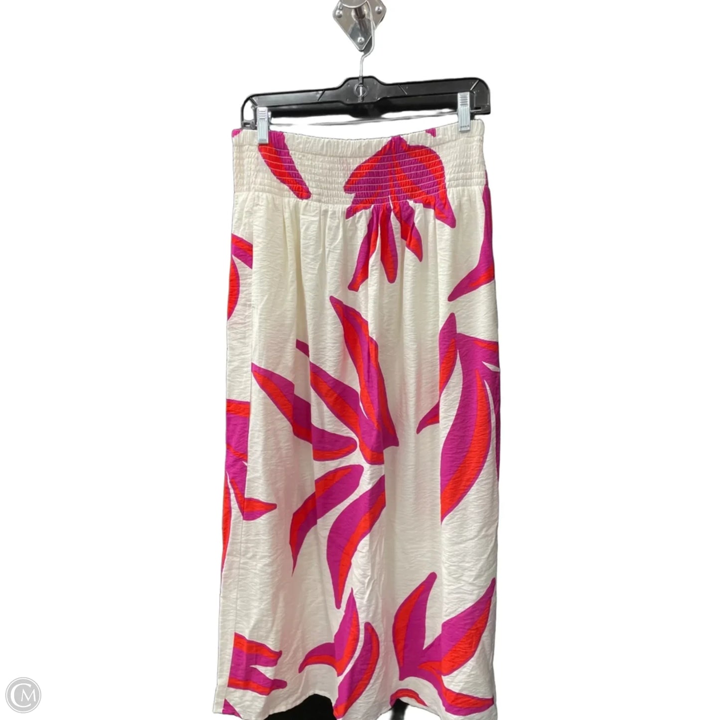 Skirt Maxi By Nine West In Purple & White, Size: M