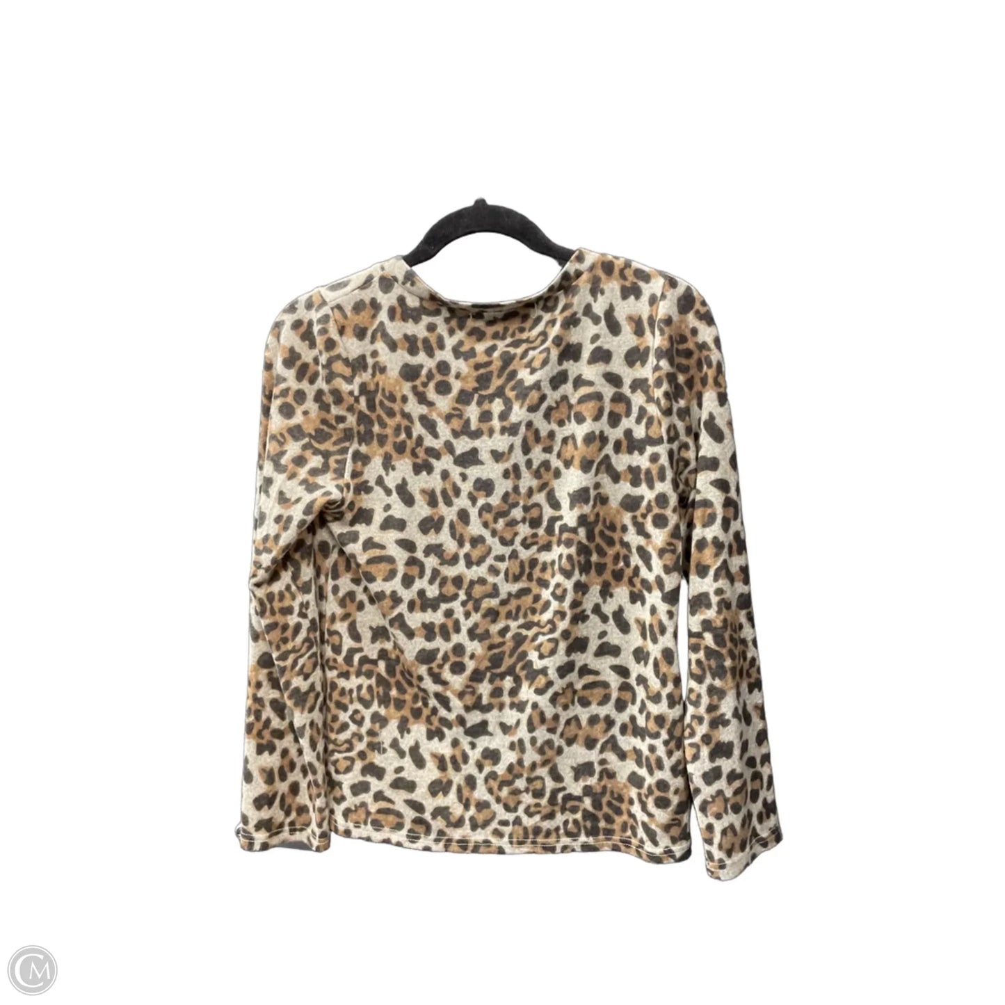 Sweater By Clothes Mentor In Animal Print, Size: M