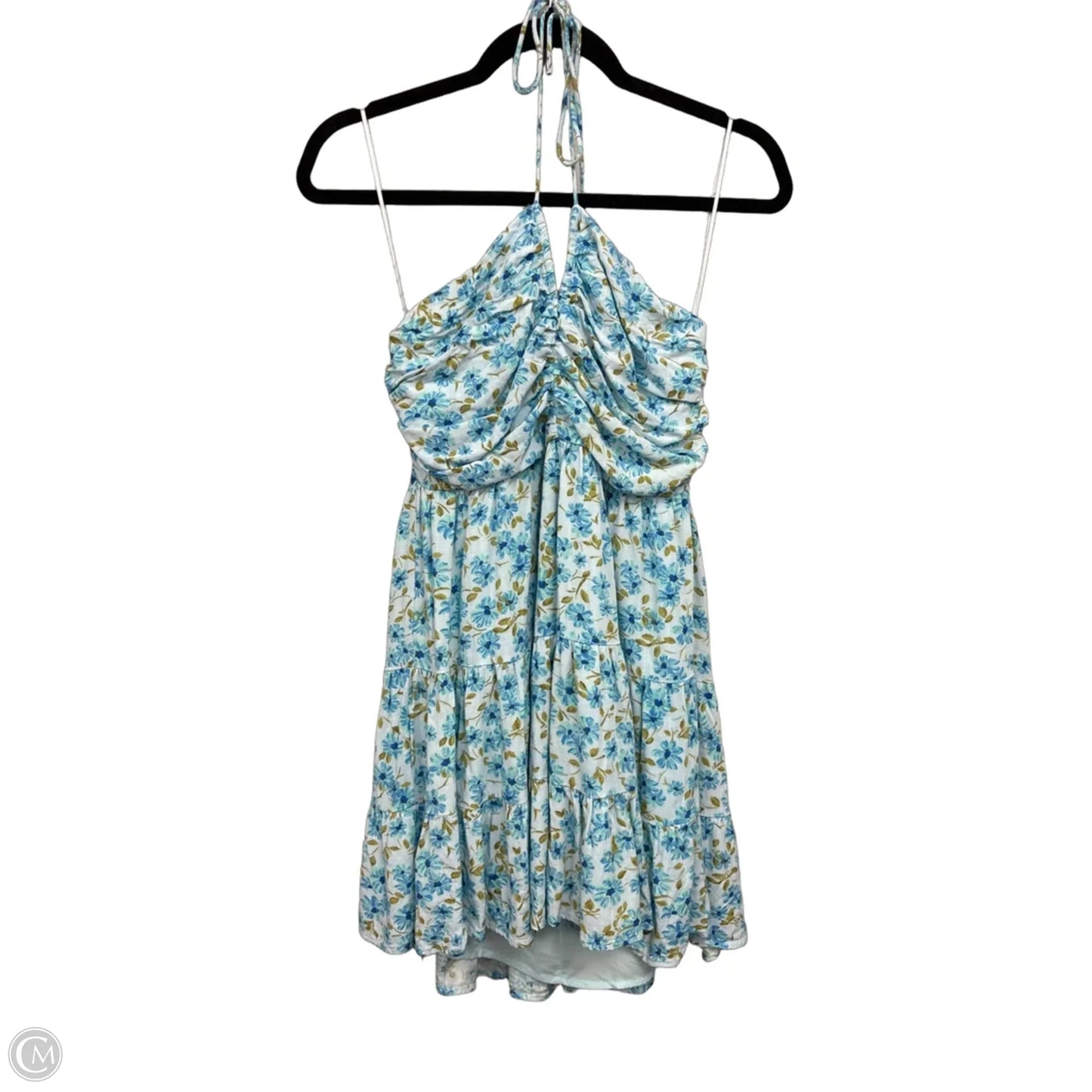 Dress Casual Short By Day + Moon In Blue & Green, Size: M