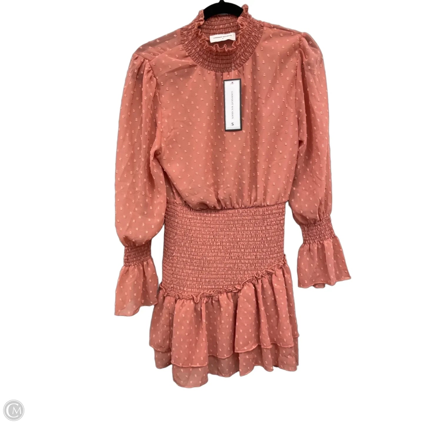 Dress Casual Short By Goodnight Macaroon In Pink, Size: S