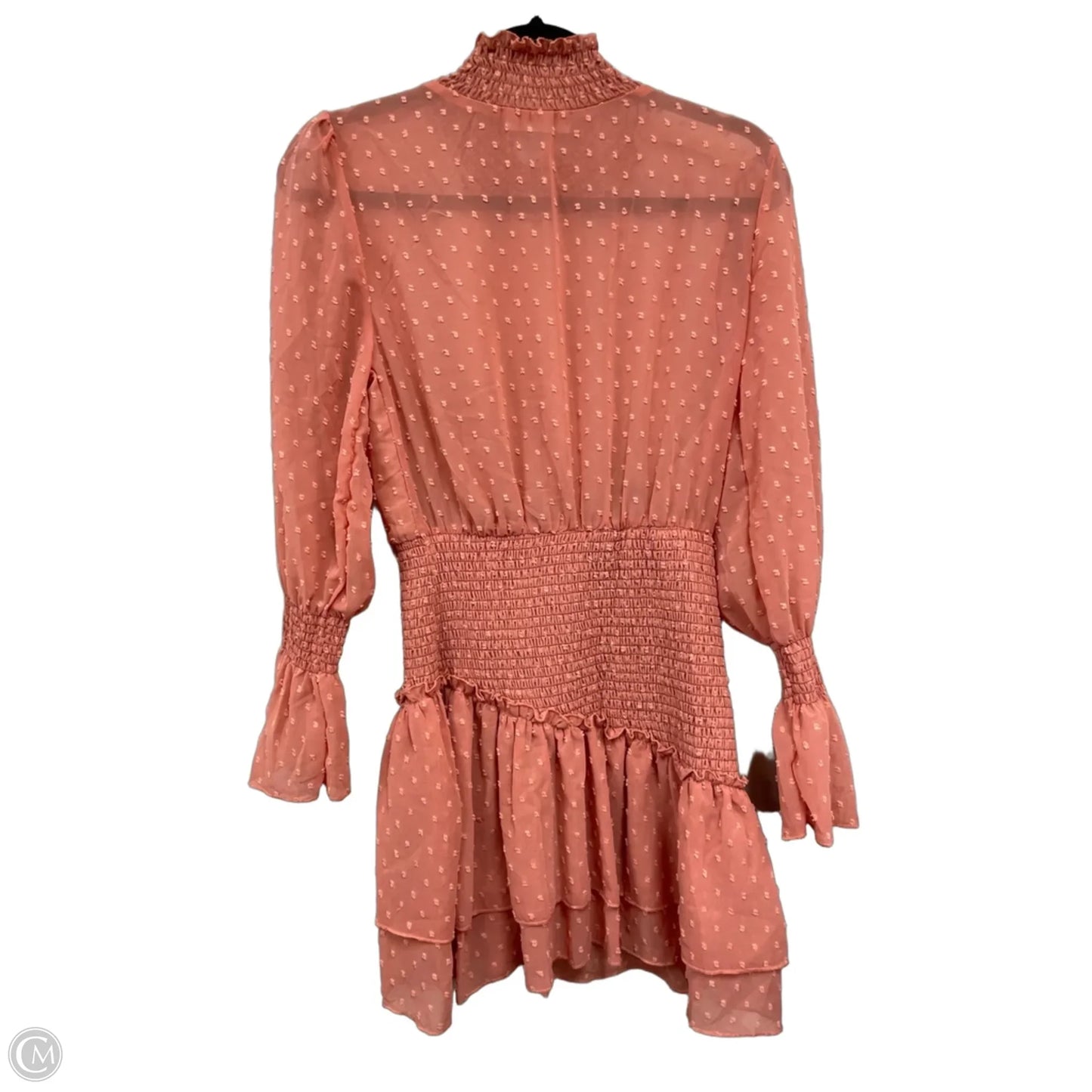 Dress Casual Short By Goodnight Macaroon In Pink, Size: S