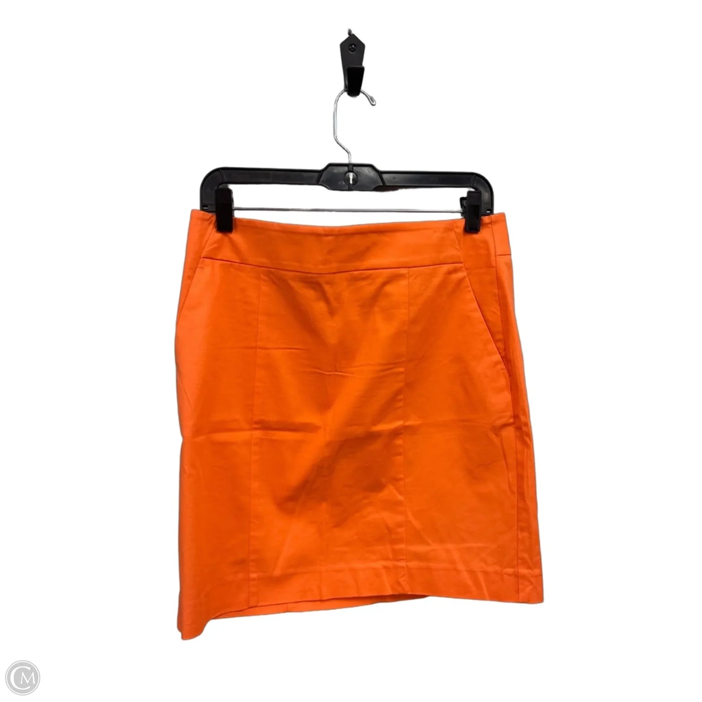 Skirt Midi By Ann Taylor In Orange, Size: 6