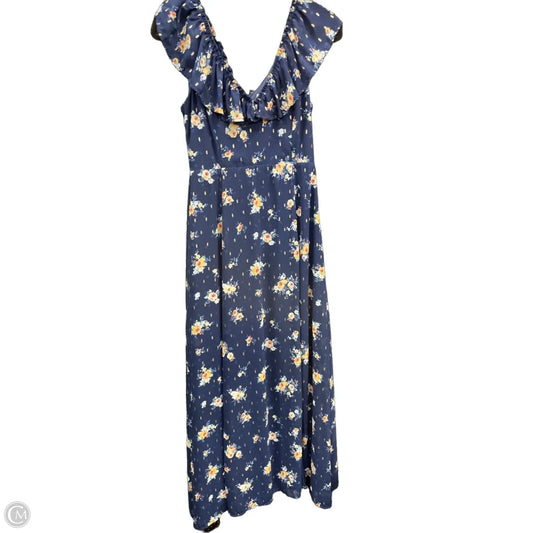Dress Casual Maxi By Miami In Floral Print, Size: S
