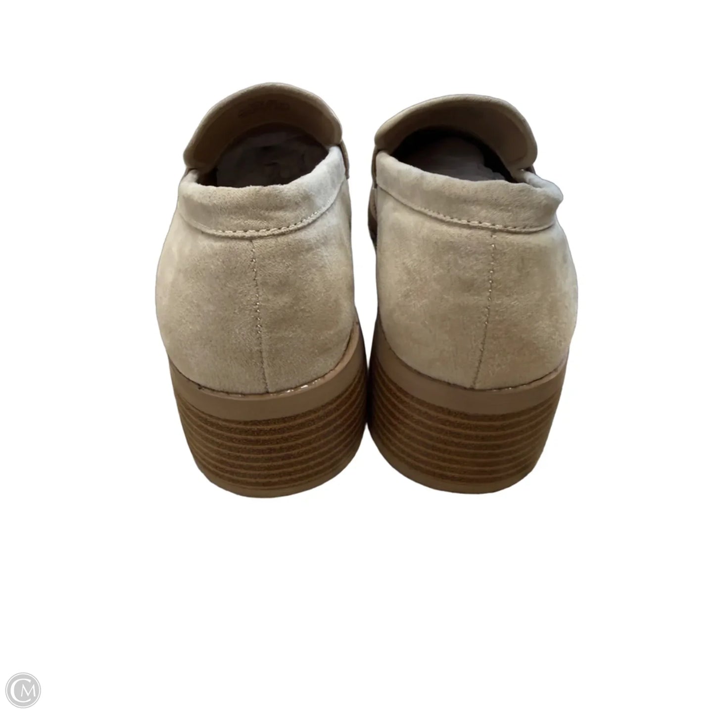 Shoes Heels Block By Wonderly In Beige, Size: 9
