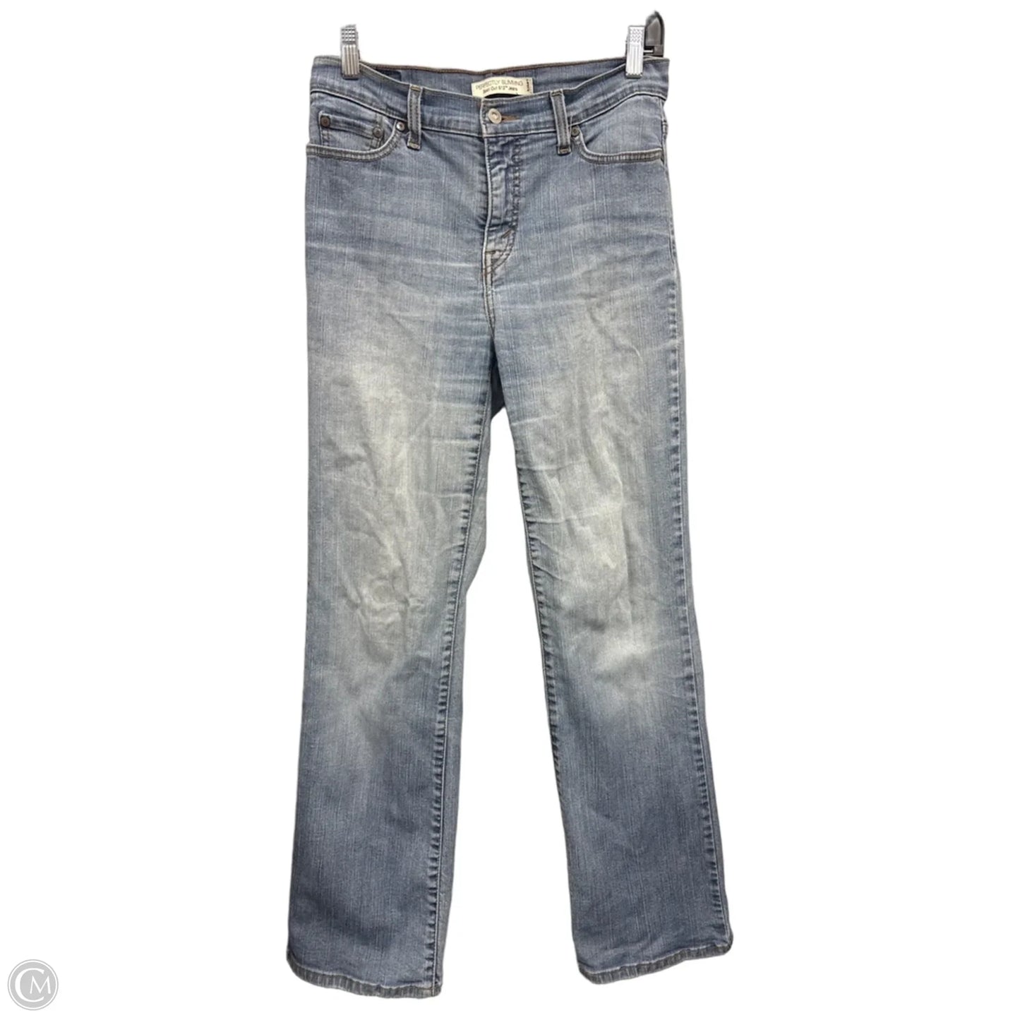 Jeans Boot Cut By Levis In Blue Denim, Size: 10