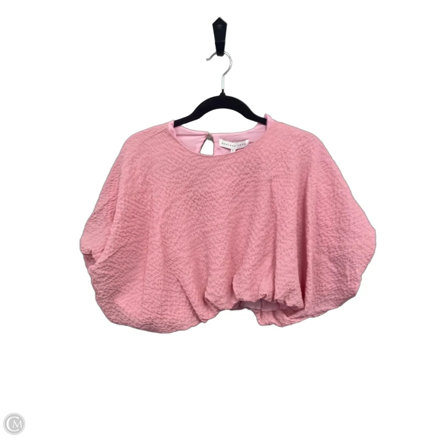 Top Short Sleeve By Endless Rose In Pink, Size: S