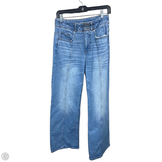 Jeans Wide Leg By Loft In Blue Denim, Size: 2