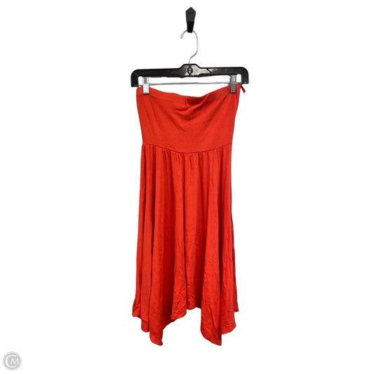 Dress Casual Short By Express In Red, Size: Xs