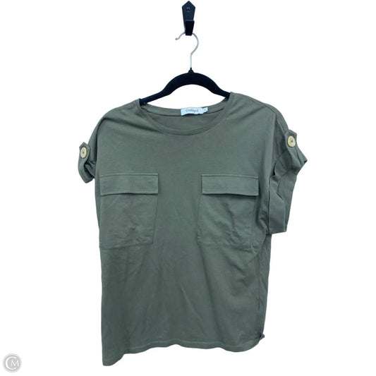 Top Short Sleeve By Clothes Mentor In Green, Size: S