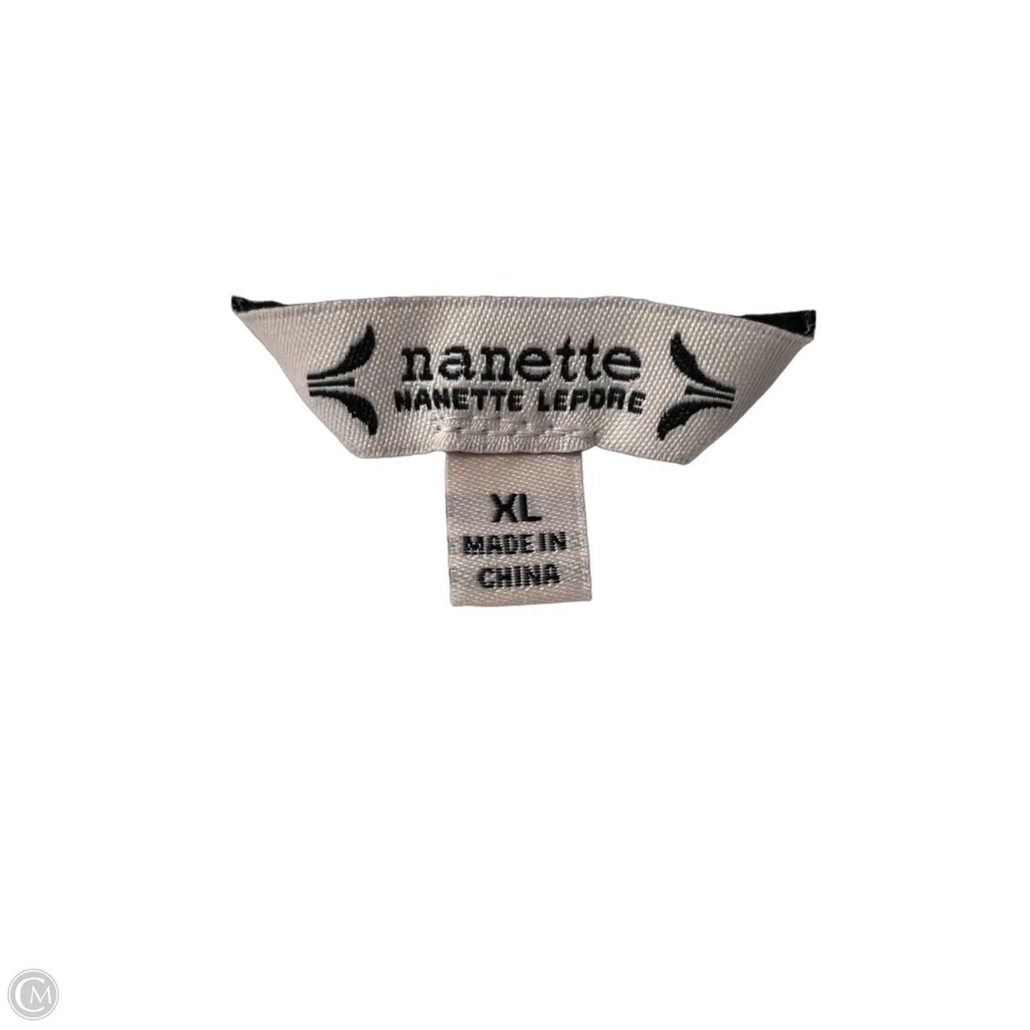Top Short Sleeve By Nanette By Nanette Lepore In White, Size: Xl