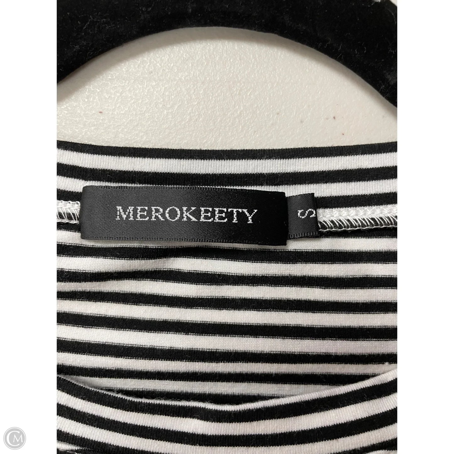 Dress Casual Short By Merokeety In Black & White, Size: S