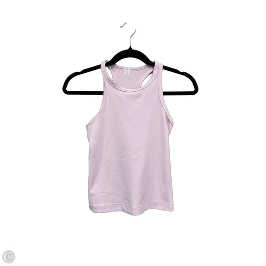 Athletic Tank Top By Lululemon In Pink, Size: 4
