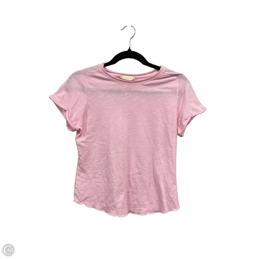 Top Short Sleeve By Altard State In Pink, Size: M