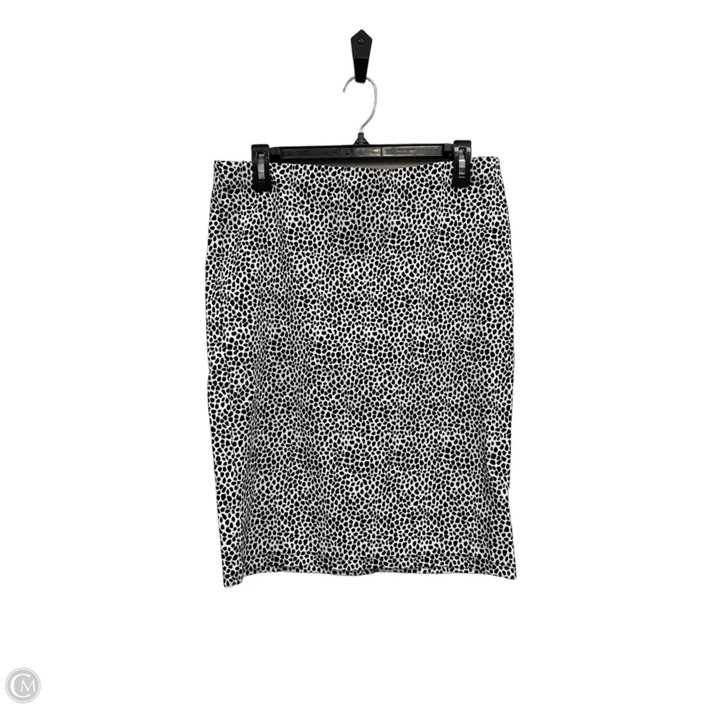 Skirt Midi By 89th And Madison In Black & White, Size: L