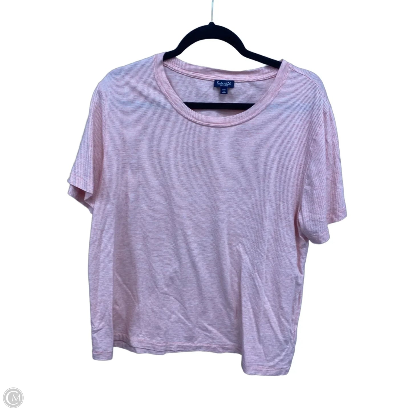 Top Short Sleeve By Splendid In Pink, Size: Xxl