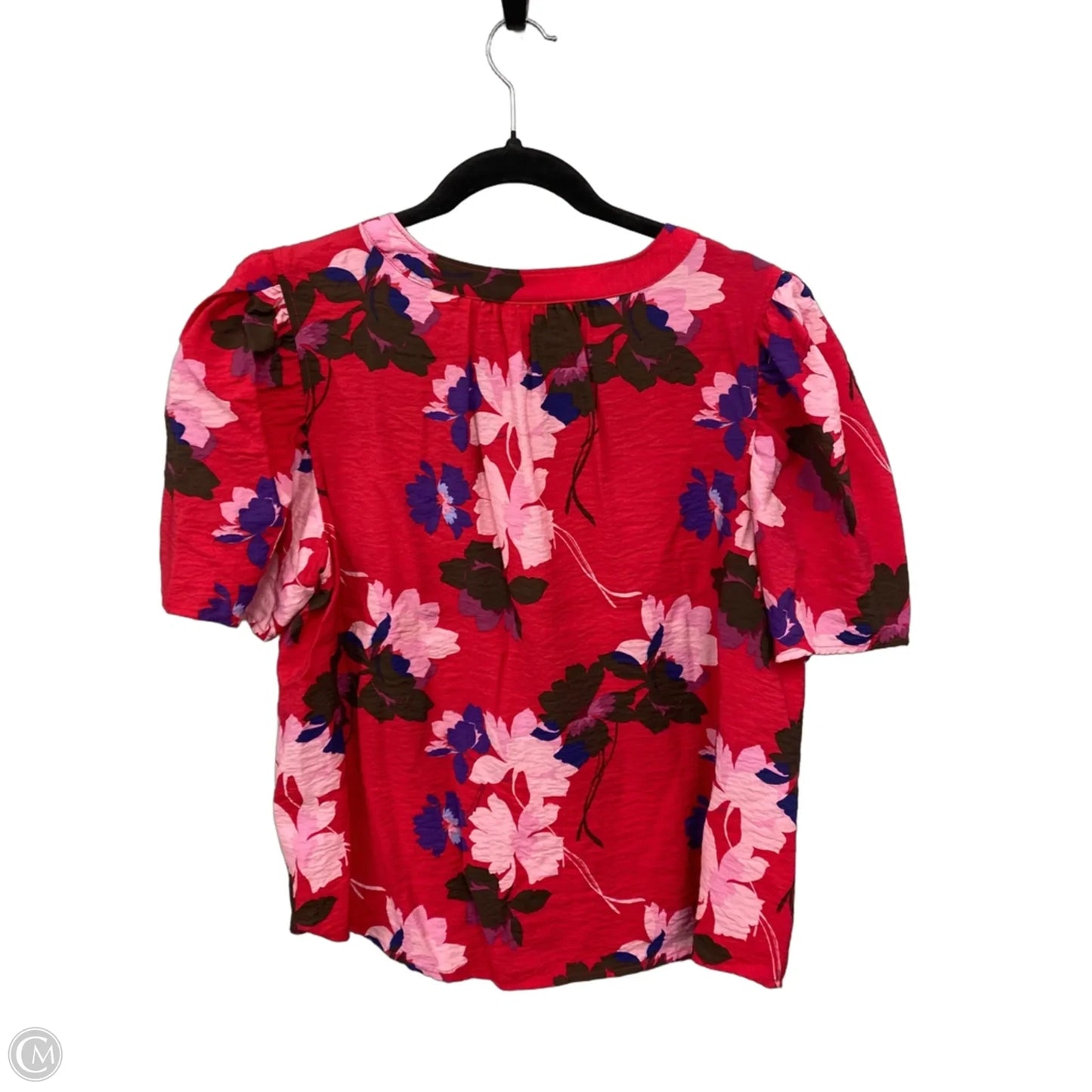 Top Short Sleeve By Liz Claiborne In Red, Size: Xl