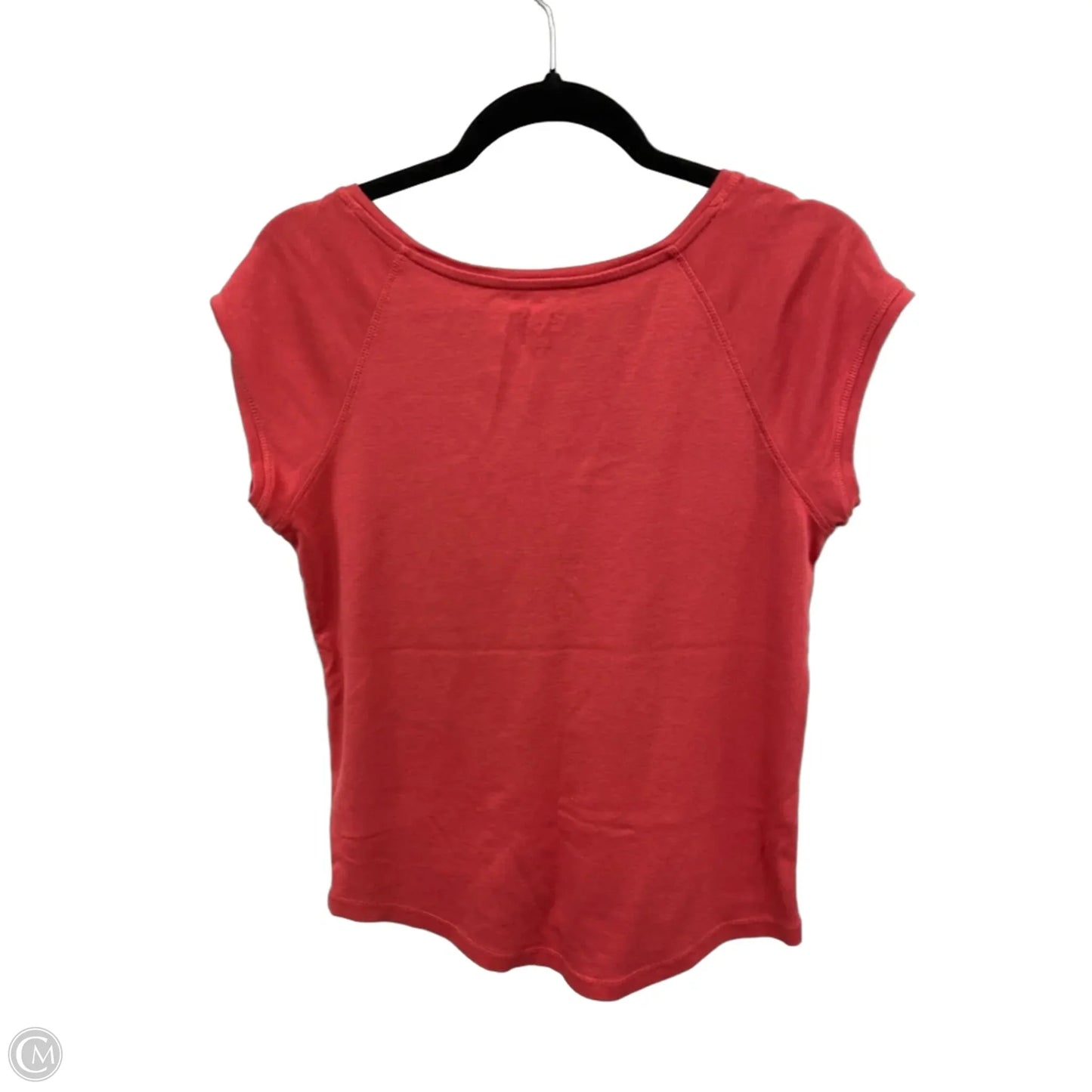 Top Short Sleeve By Talbots In Pink, Size: M