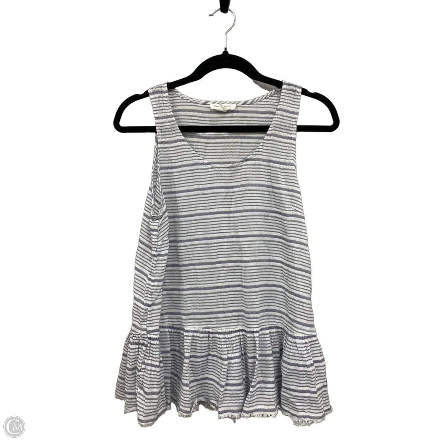 Top Sleeveless By Beachlunchlounge In Striped Pattern, Size: L