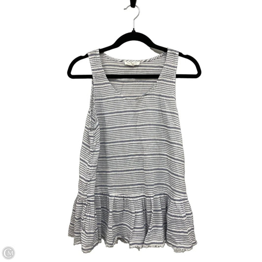 Top Sleeveless By Beachlunchlounge In Striped Pattern, Size: L
