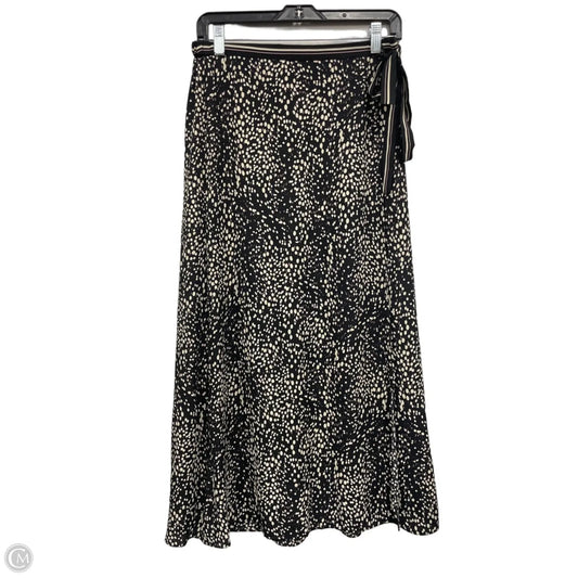 Skirt Maxi By Max Studio In Black & Cream, Size: S