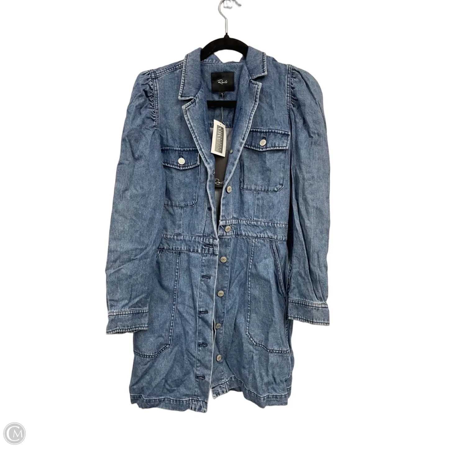 Dress Casual Short By Rails In Blue Denim, Size: S