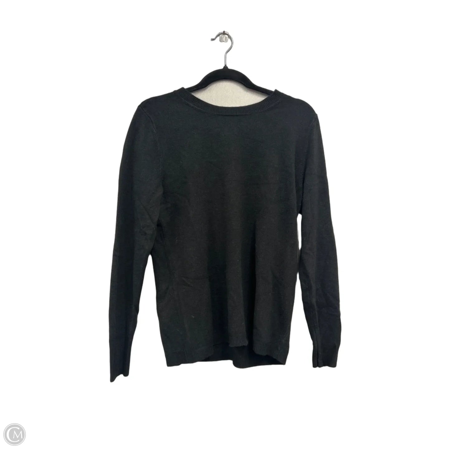 Sweater By Croft And Barrow In Black, Size: M