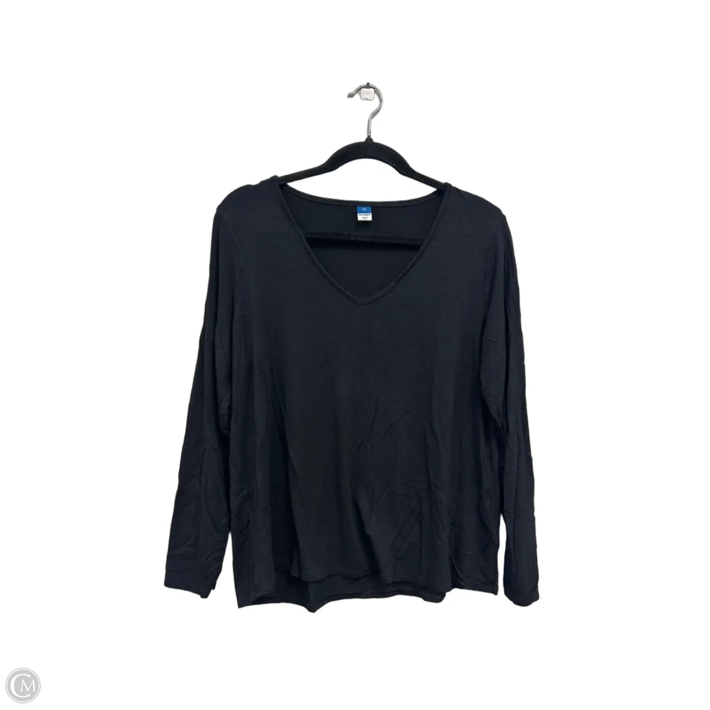 Top Long Sleeve By Old Navy In Black, Size: M