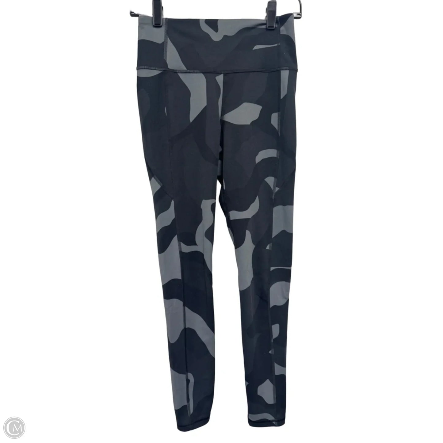 Athletic Leggings By Under Armour In Grey, Size: S