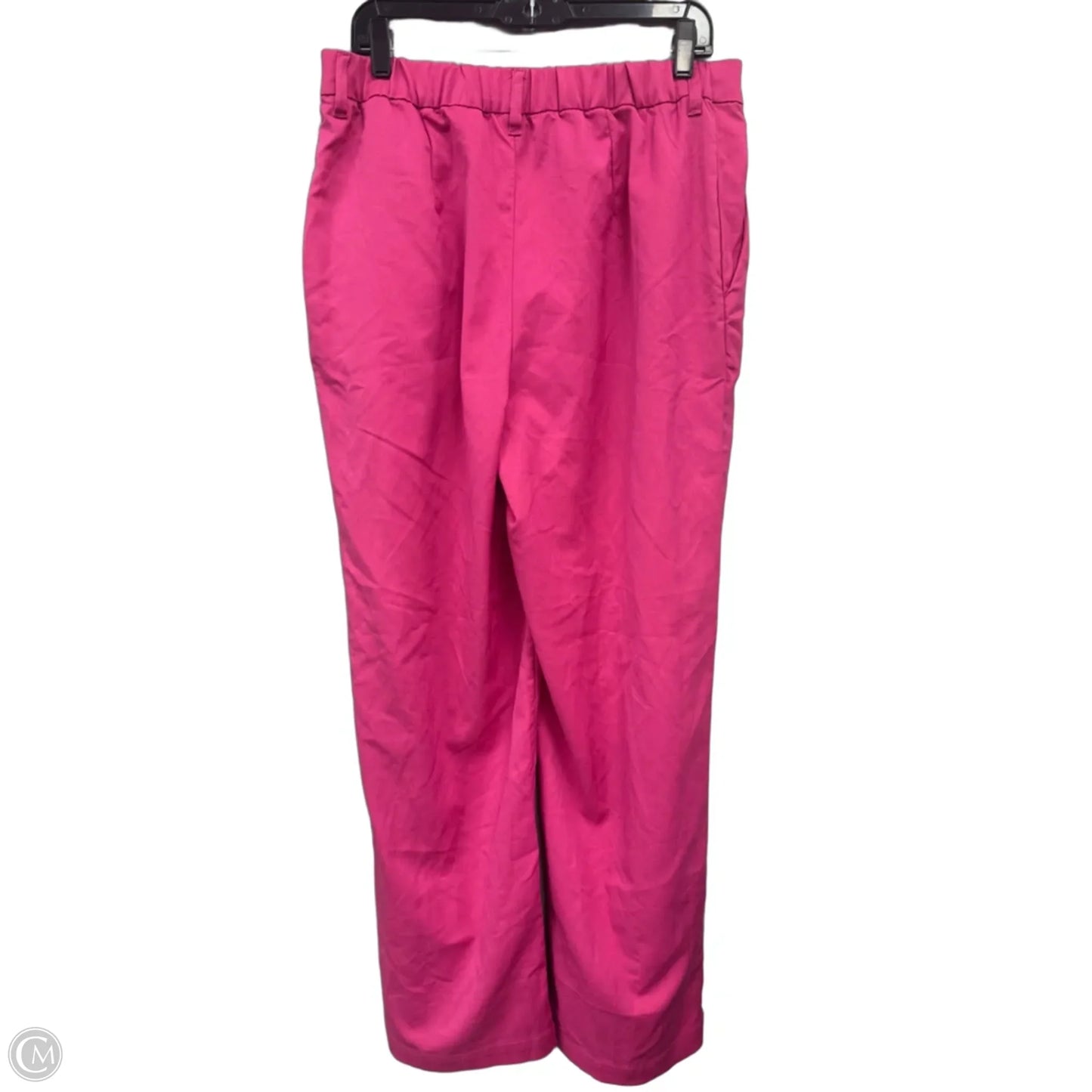 Pants Wide Leg By H&m In Pink, Size: L