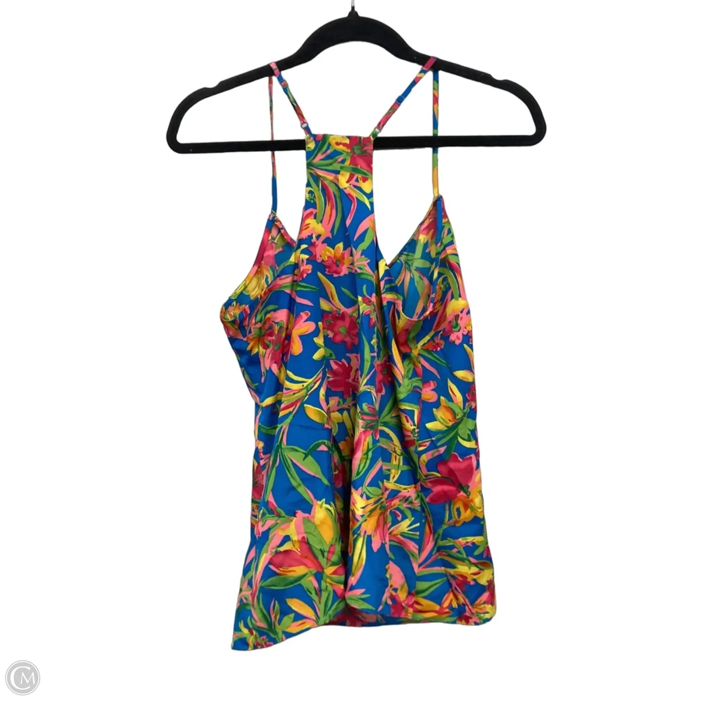 Top Sleeveless By J. Crew In Blue & Pink, Size: 8