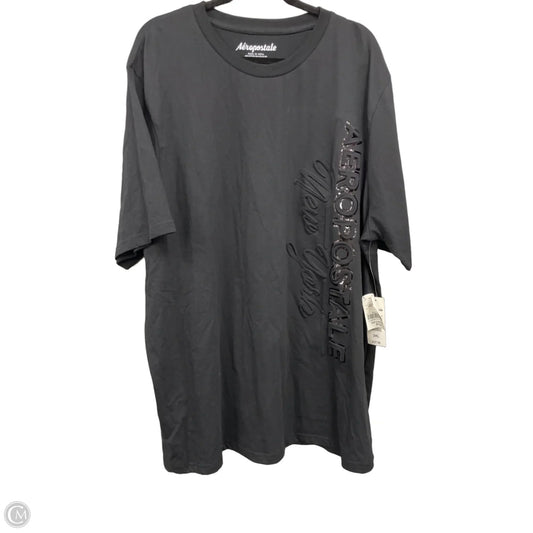 Top Short Sleeve By Aeropostale In Black, Size: 2x