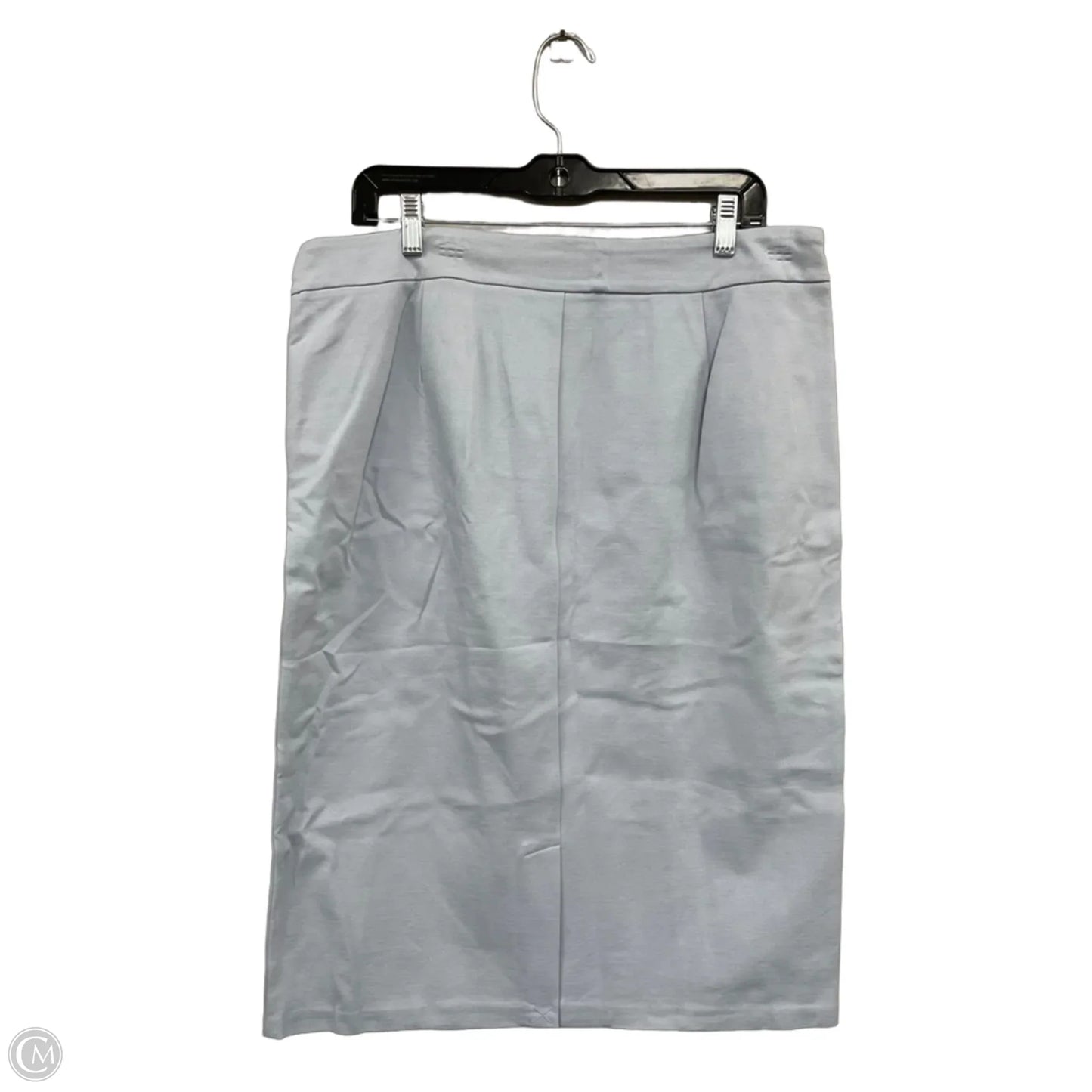 Skirt Midi By Tahari In Blue, Size: Xl