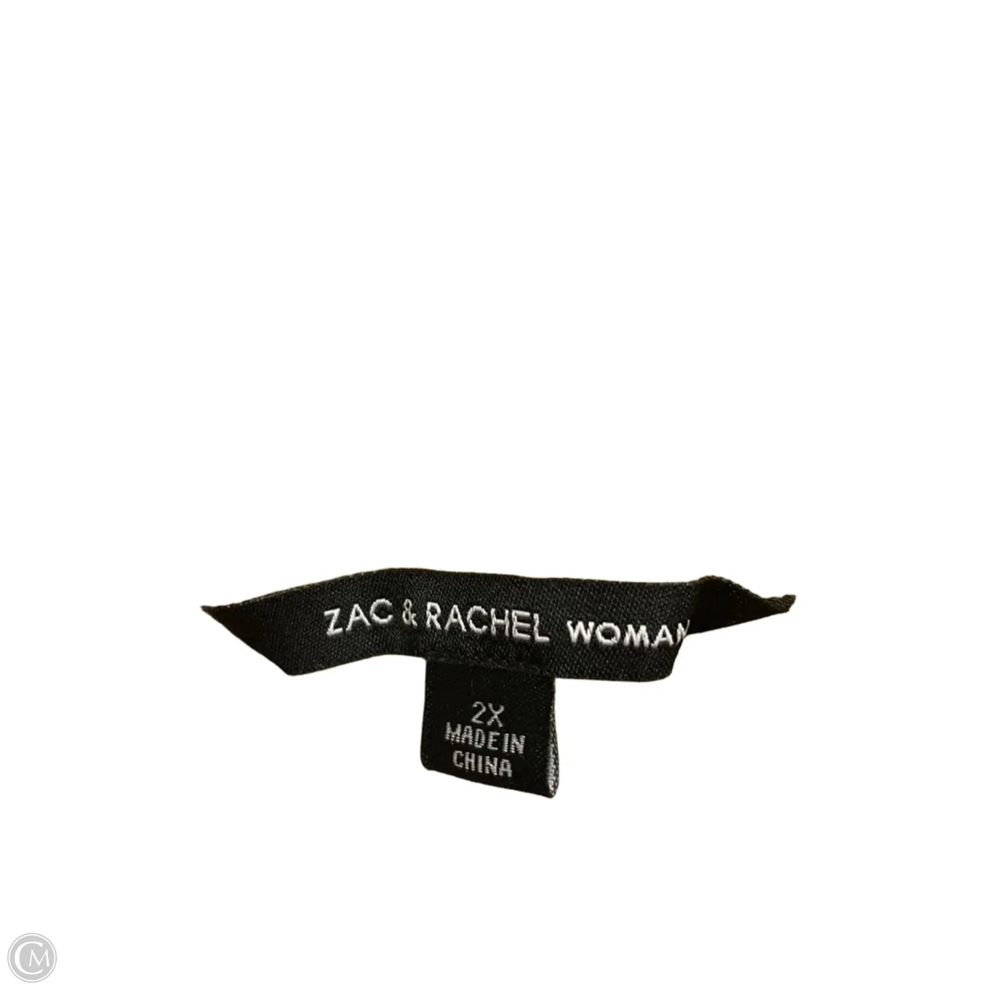 Top Long Sleeve By Zac And Rachel In Yellow, Size: 2x