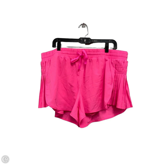 Athletic Shorts By Joy Lab In Pink, Size: Xxl